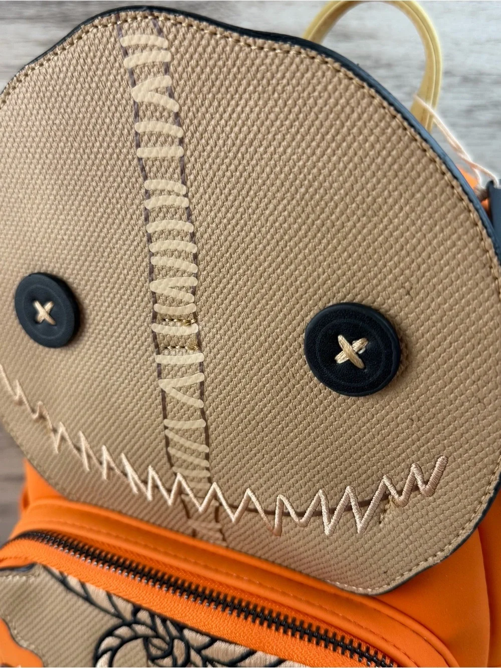 loungefly horror Halloween Trick 'r Treat Sam Cosplay Mini Backpack